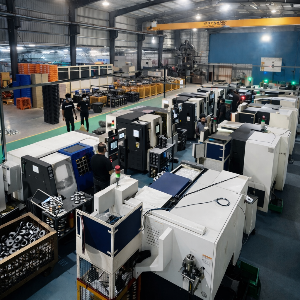 CNC Machining Floor